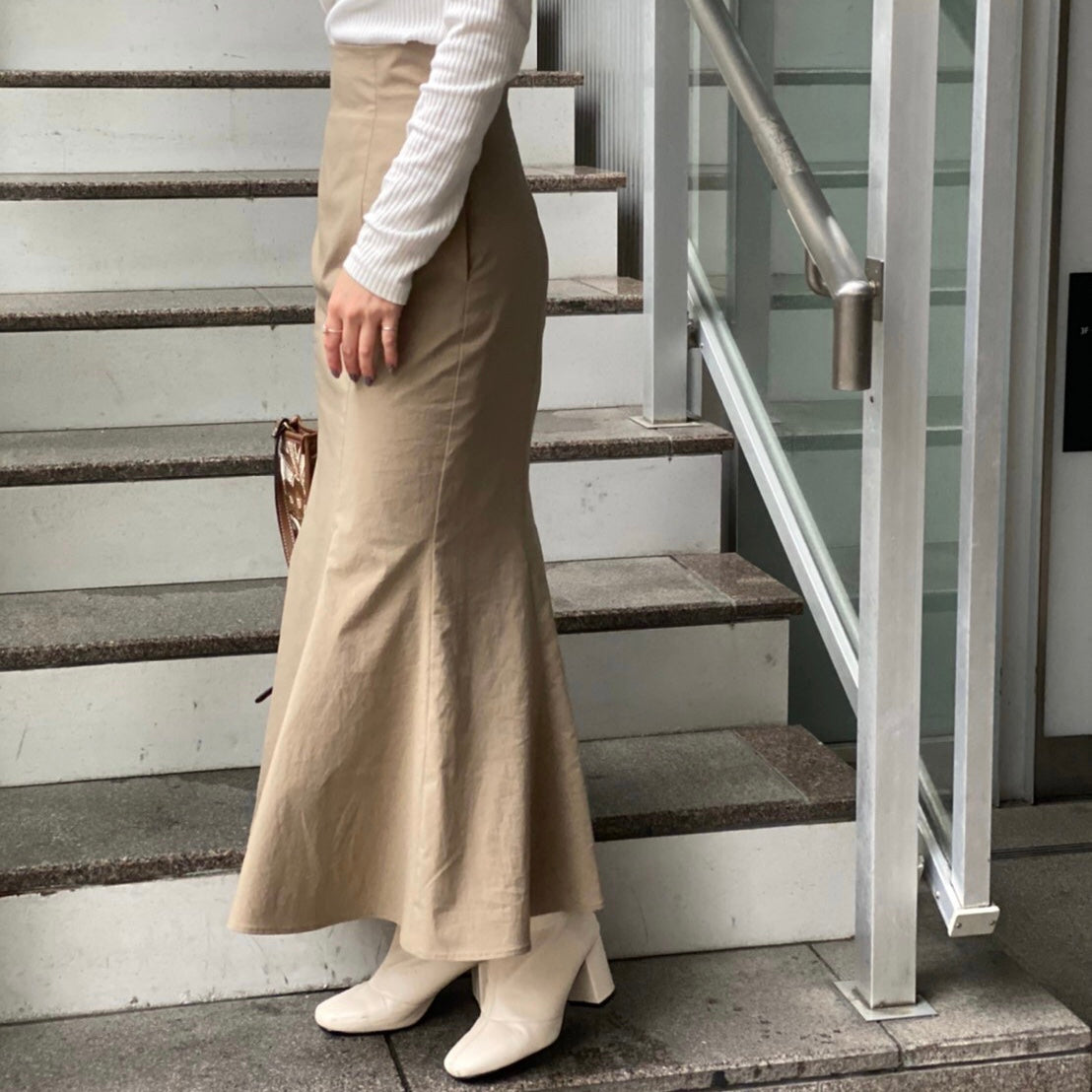 【145cm~】小柄女性のための美シルエットマーメイドスカート