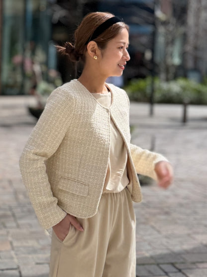 ツイードジャケット｜小柄女性のセレモニー服Grand Series