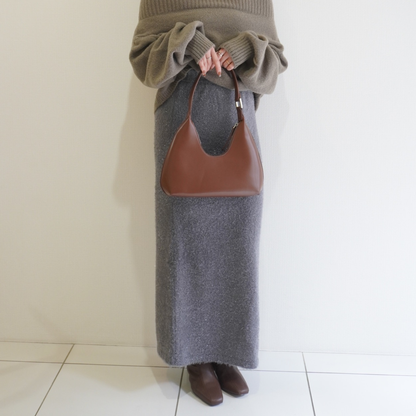 【150㎝前後さんOK】小柄女性のためのラメニットスカート
