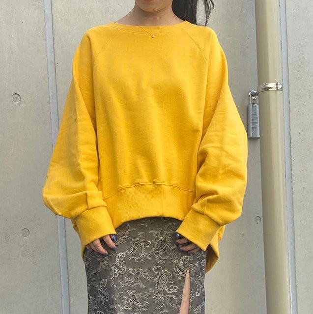 スウェット　ショート丈